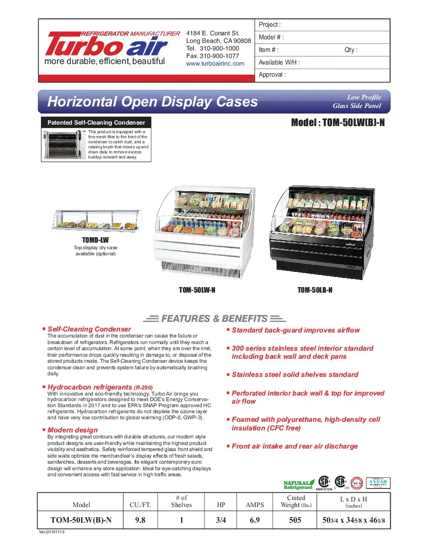 turbo-air-tom-50lw-b-n-display-cases-115v-specsheet-260719jcfaow.pdf