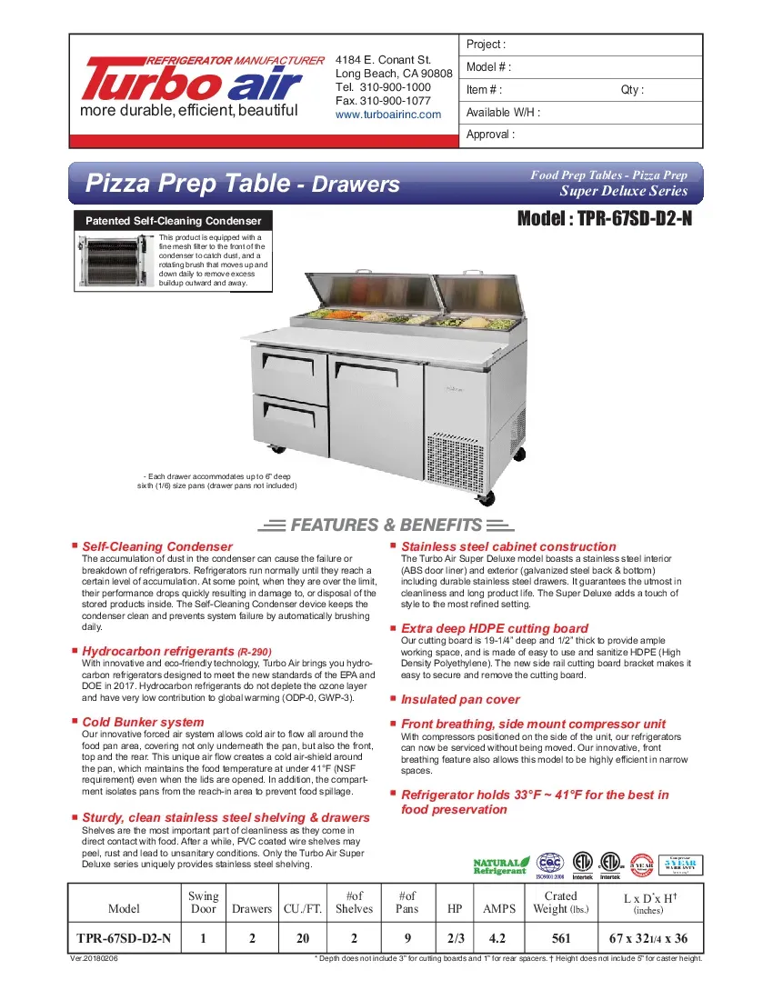 turbo-air-tpr-67sd-d2-n-refrigerated-counter-pizza-prep-table-115v-67-w-1-d-260726lomzza.pdf