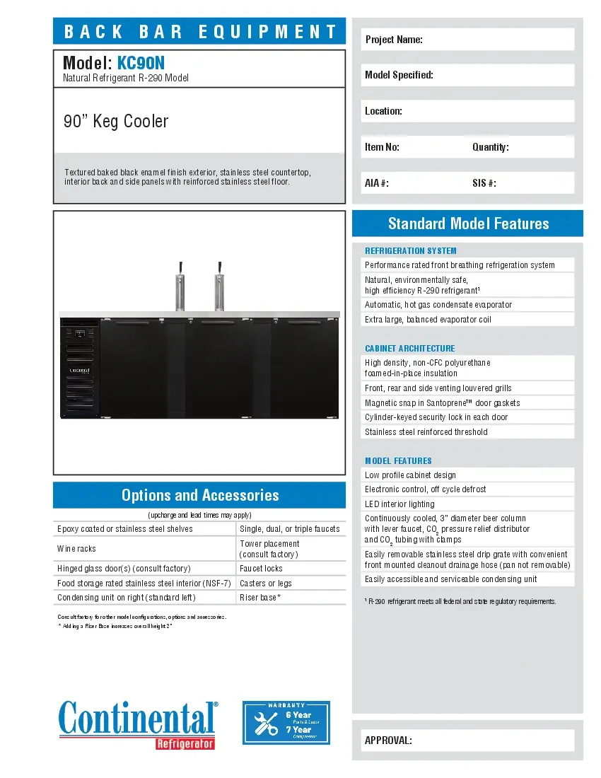 continental-refrigerator-kc90n-draft-beer-cooler-90-w-black-specsheet-260719g7z61l.pdf