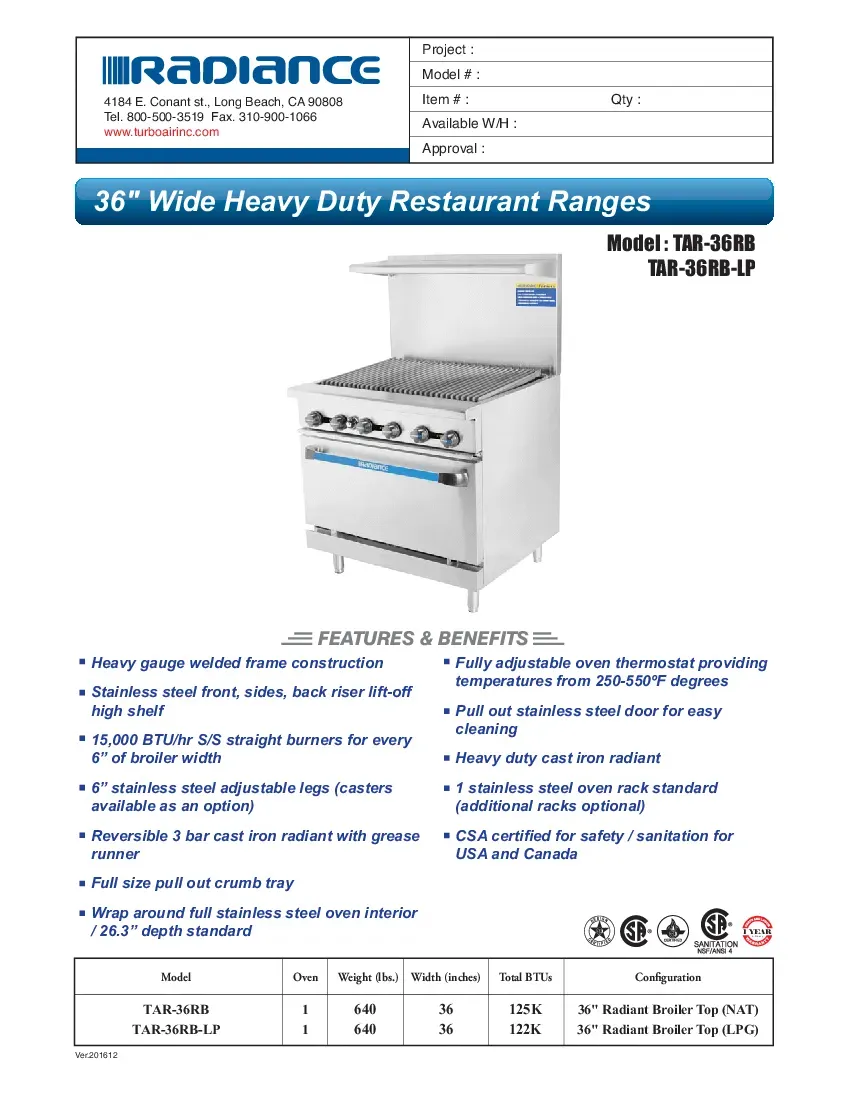 turbo-air-tar-36rb-range-36-restaurant-gas-natural-gas-specsheet-260719gbialw.pdf