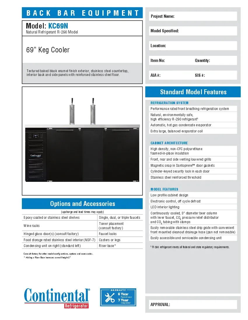 continental-refrigerator-kc69n-draft-beer-cooler-69-w-black-specsheet-2607194fcesi.pdf