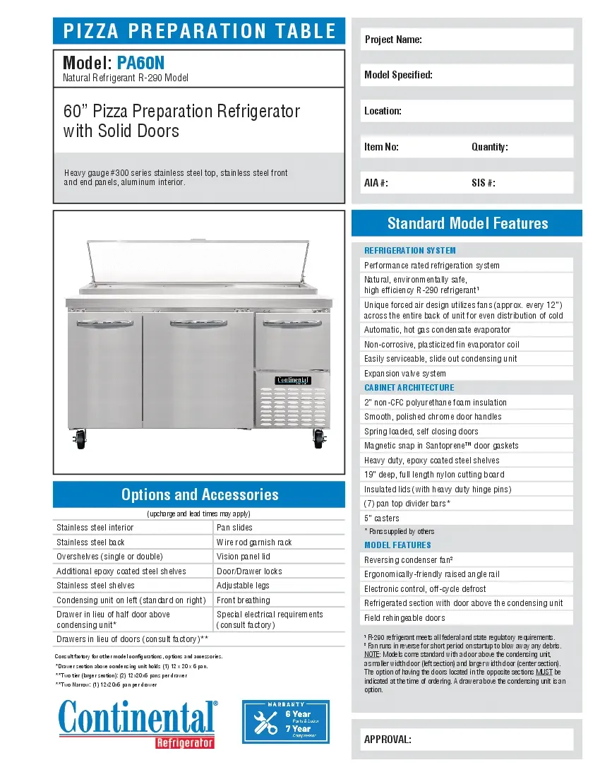 continental-refrigerator-pa60n-refrigerated-counter-pizza-prep-table-specsh-260412fhz85m.pdf