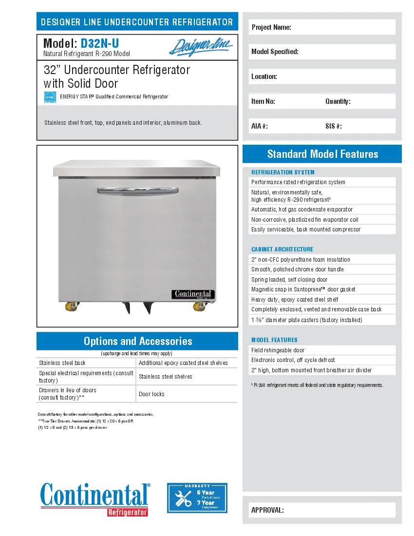 continental-refrigerator-d32n-u-refrigerator-undercounter-reach-in-32-w-reh-260719xv6bsh.pdf