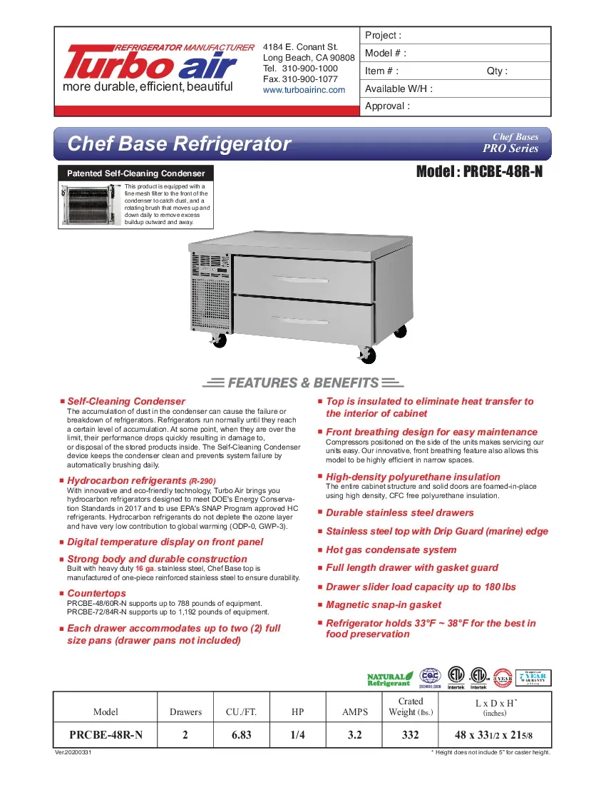 turbo-air-prcbe-48r-n-equipment-stand-refrigerated-base-self-cleaning-specs-26071920ts2i.pdf
