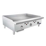 Atosa USA , ATTG-36, Griddle, Gas, Countertop