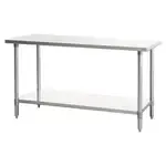 Atosa USA , SSTW-3072, Work Table,  63" - 72", Stainless Steel Top