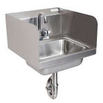 BK Resources , BKHS-D-1410-SS-PT-G, Sink, Hand