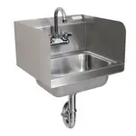 BK Resources , BKHS-W-1410-SS-PT-G, Sink, Hand