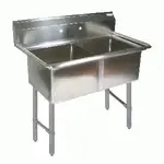 BK Resources , BKS-2-1620-12S, Sink, (2) Two Compartment