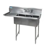 BK Resources , BKS-3-1014-10-15LS, Sink, (3) Three Compartment