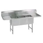 BK Resources , BKS6-3-1620-14-18TS, Sink, (3) Three Compartment