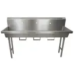 BK Resources , MSHS-72F1B, Sink, Hand