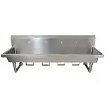 BK Resources , MSHS-96W1B, Sink, Hand